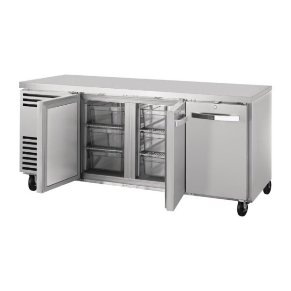 True 3 Door 1/1 GN Counter Freezer TCF1/3-CL-SS-DL-DR-DR - view 7