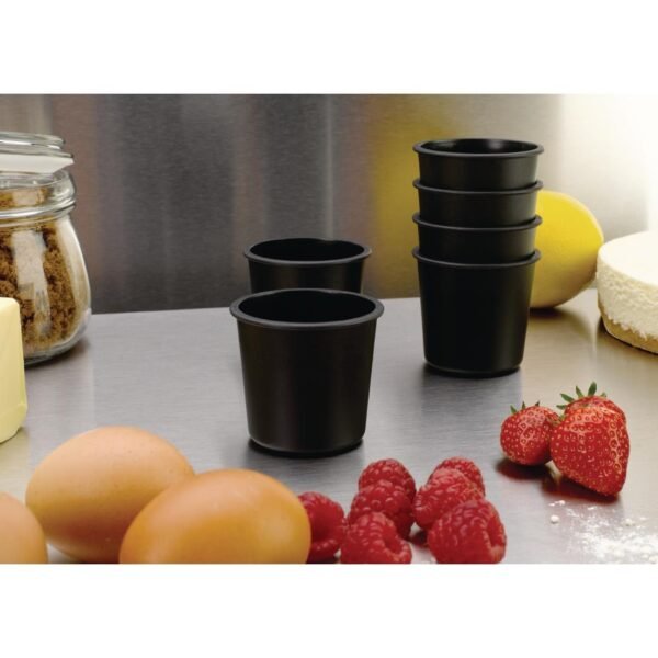 Matfer Bourgeat Exoglass Dariole Mould 55mm (6 Pack) - view 3