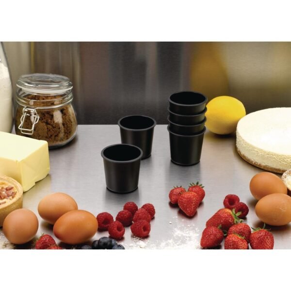 Matfer Bourgeat Exoglass Dariole Mould 55mm (6 Pack) - view 4