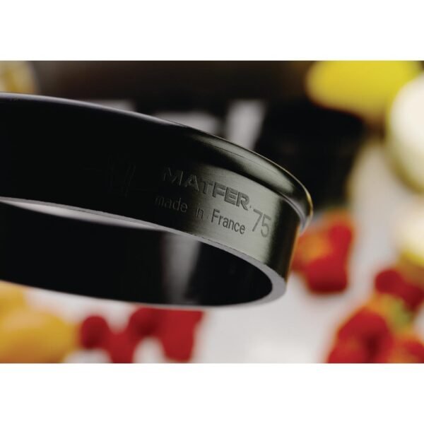 Matfer Bourgeat Exoglass Tart Ring 75mm - view 3