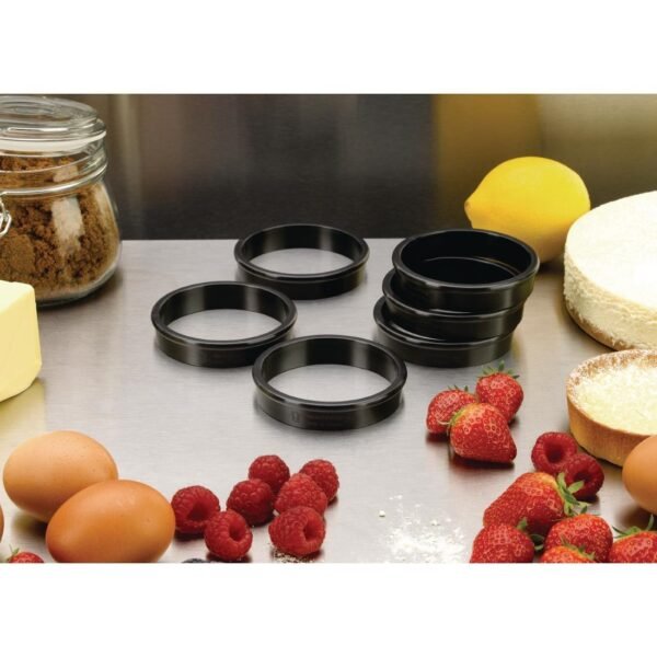 Matfer Bourgeat Exoglass Tart Ring 75mm - view 4