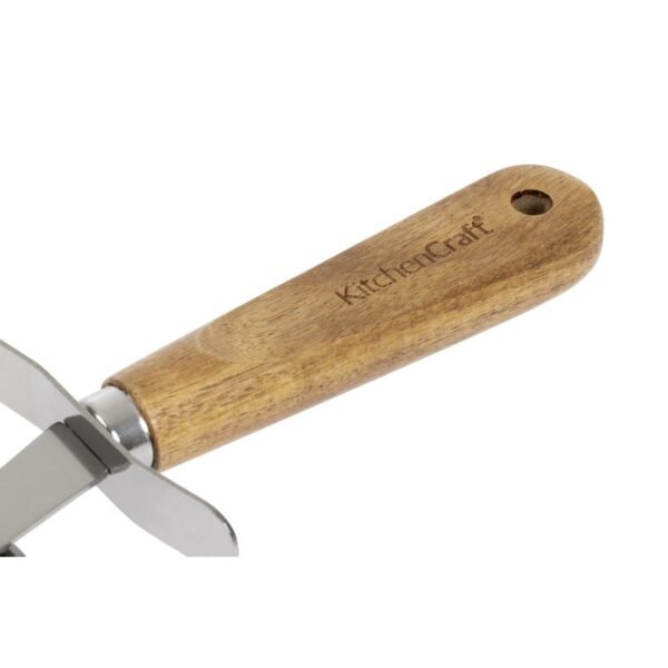 Kitchen Craft Italian Wood Handled Pizza Wheel 2.5" - view 3