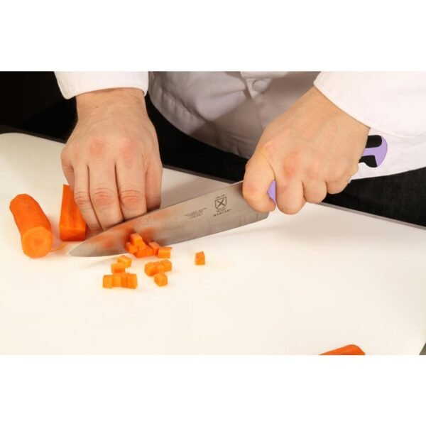 Mercer Millennia Culinary Allergen Safety Chefs Knife Purple 20.3cm - view 4
