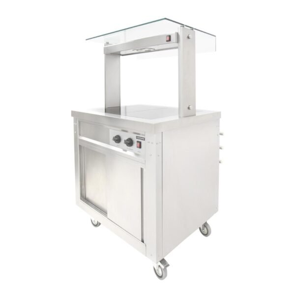 Parry Flexi-Serve Hot Cupboard with Hot Top and Quartz Gantry FS-HT2PACK - view 2