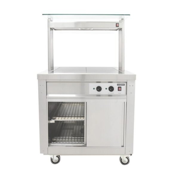 Parry Flexi-Serve Hot Cupboard with Hot Top and Quartz Gantry FS-HT2PACK - view 3