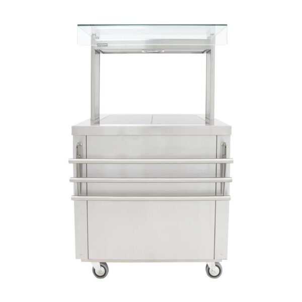 Parry Flexi-Serve Hot Cupboard with Hot Top and Quartz Gantry FS-HT2PACK - view 4