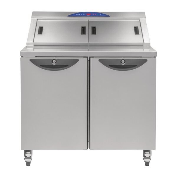Williams Onyx Double Door Refrigerated Prep Counter 355Ltr CPC2-SS - view 2