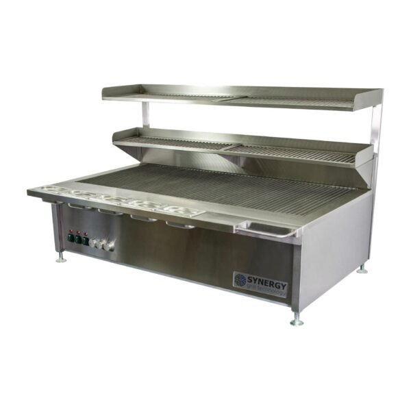Synergy Grill Gas Chargrill with Garnish Rail and Slow Cook Shelf ST1300 - view 2