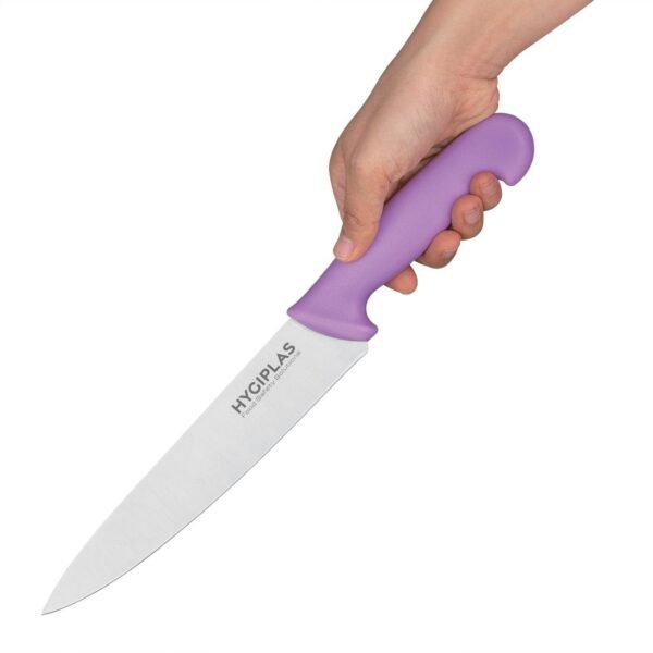 Hygiplas Cooks Knife Purple 21.8cm - view 2