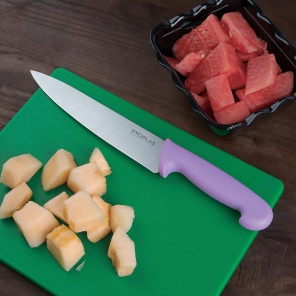 Hygiplas Cooks Knife Purple 21.8cm - view 4