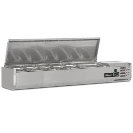 1.5m Hinged 1/3 Gastronorm Prep Top