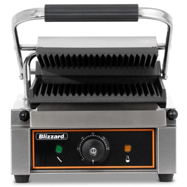 Single Contact Grill Top & Bottom Ribbed - view 3