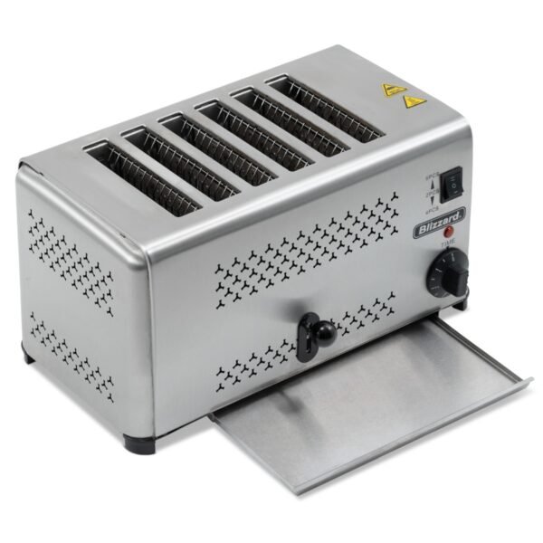 Blizzard 6 Slot Toaster 2500W - view 2