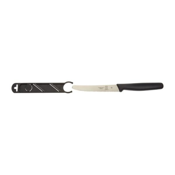Mercer Culinary Rounded Tip Utility Knife Black 10.9cm - view 4