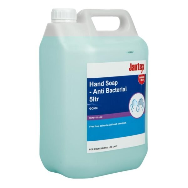 Jantex Unperfumed Antibacterial Liquid Hand Soap 5Ltr - view 2