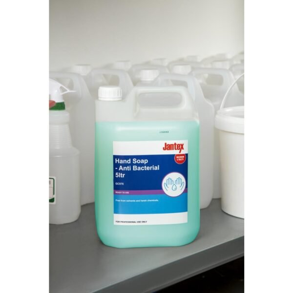 Jantex Unperfumed Antibacterial Liquid Hand Soap 5Ltr - view 5