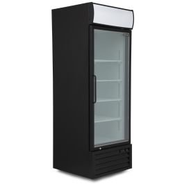 514L Single Hinged Glass Door Freezer Display Merchandiser