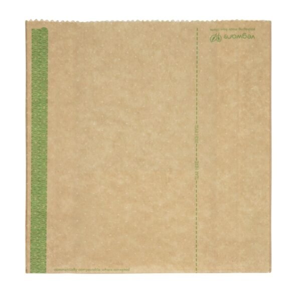 Vegware Compostable Kraft Panini Bags (500 Pack) - view 3