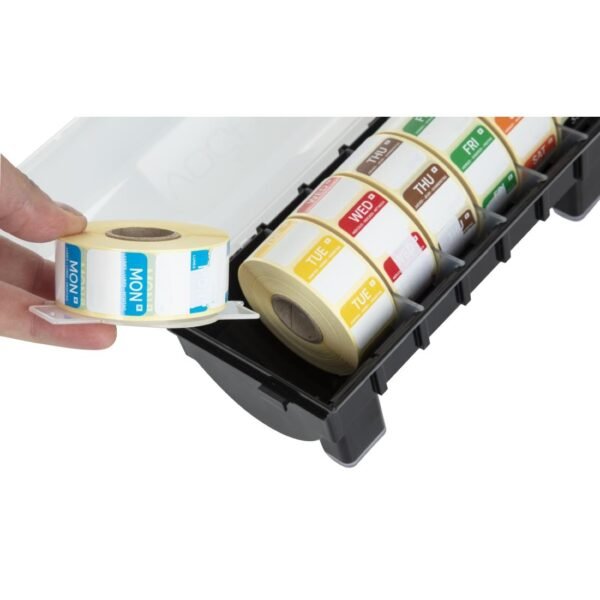 Hygiplas Removable Colour Coded Food Labels with 1" Dispenser - view 5