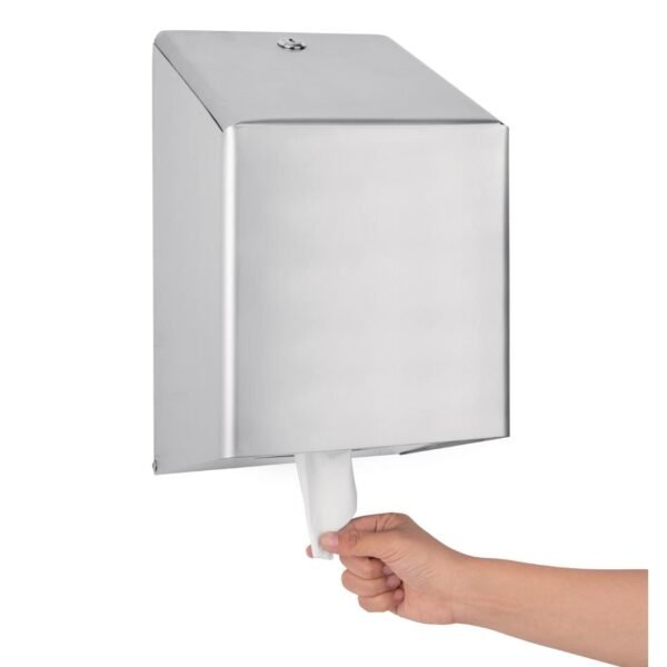 Jantex Stainless Steel Centrefeed Roll Dispenser - view 5