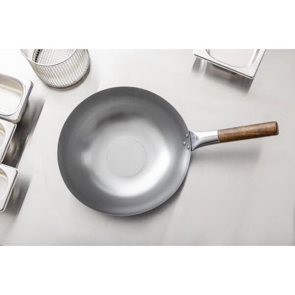 London Flat Base Wok 305mm - view 9