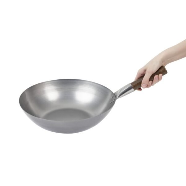 London Flat Base Wok 330mm - view 8
