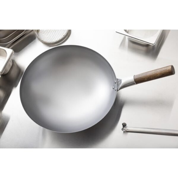London Round Base Wok 330mm - view 9