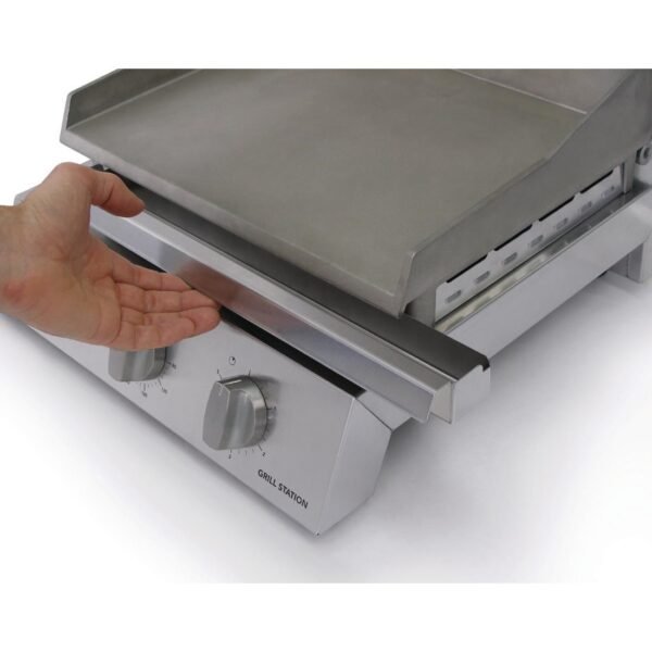 Roband Contact Grill 8 Slice Ribbed Top Plate 2990W GSA810R - view 2