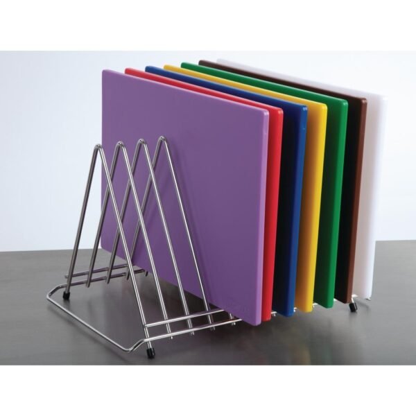 Hygiplas Low Density Purple Chopping Board 450x300x10mm - view 5
