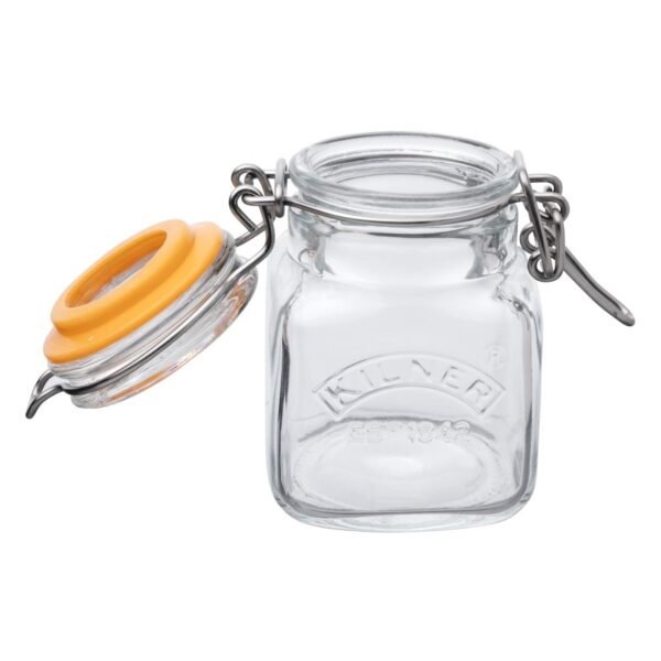 Kilner Square Clip Top Spice Jar 70ml - view 6