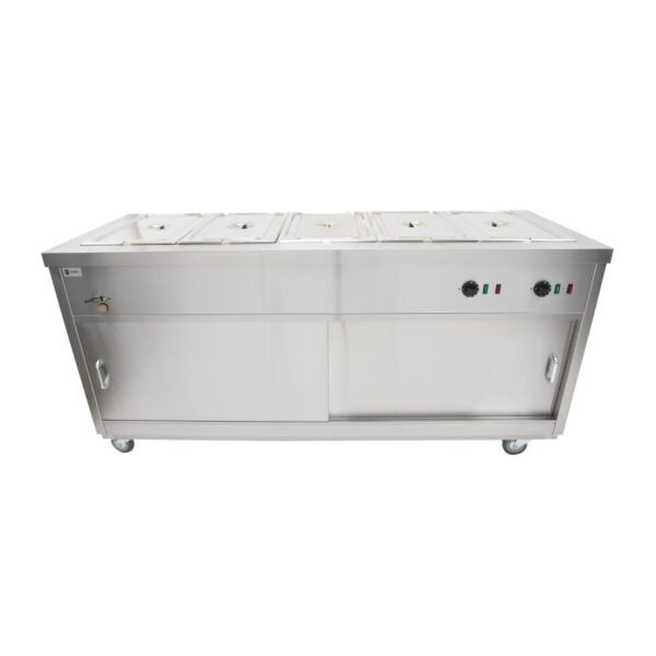 Parry Bain Marie Topped Mobile Hot Cupboard HOT18BM - view 3