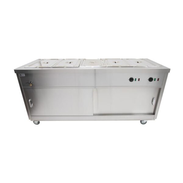 Parry Bain Marie Topped Mobile Hot Cupboard HOT18BM - view 4