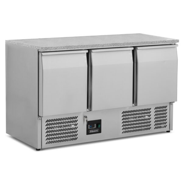 368L Triple Door Counter With Granite Worktop