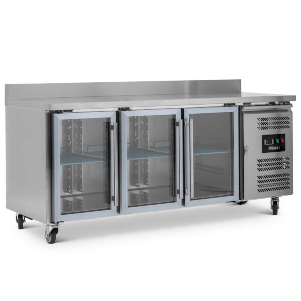 417L Triple Glass Door Counter With Upstand