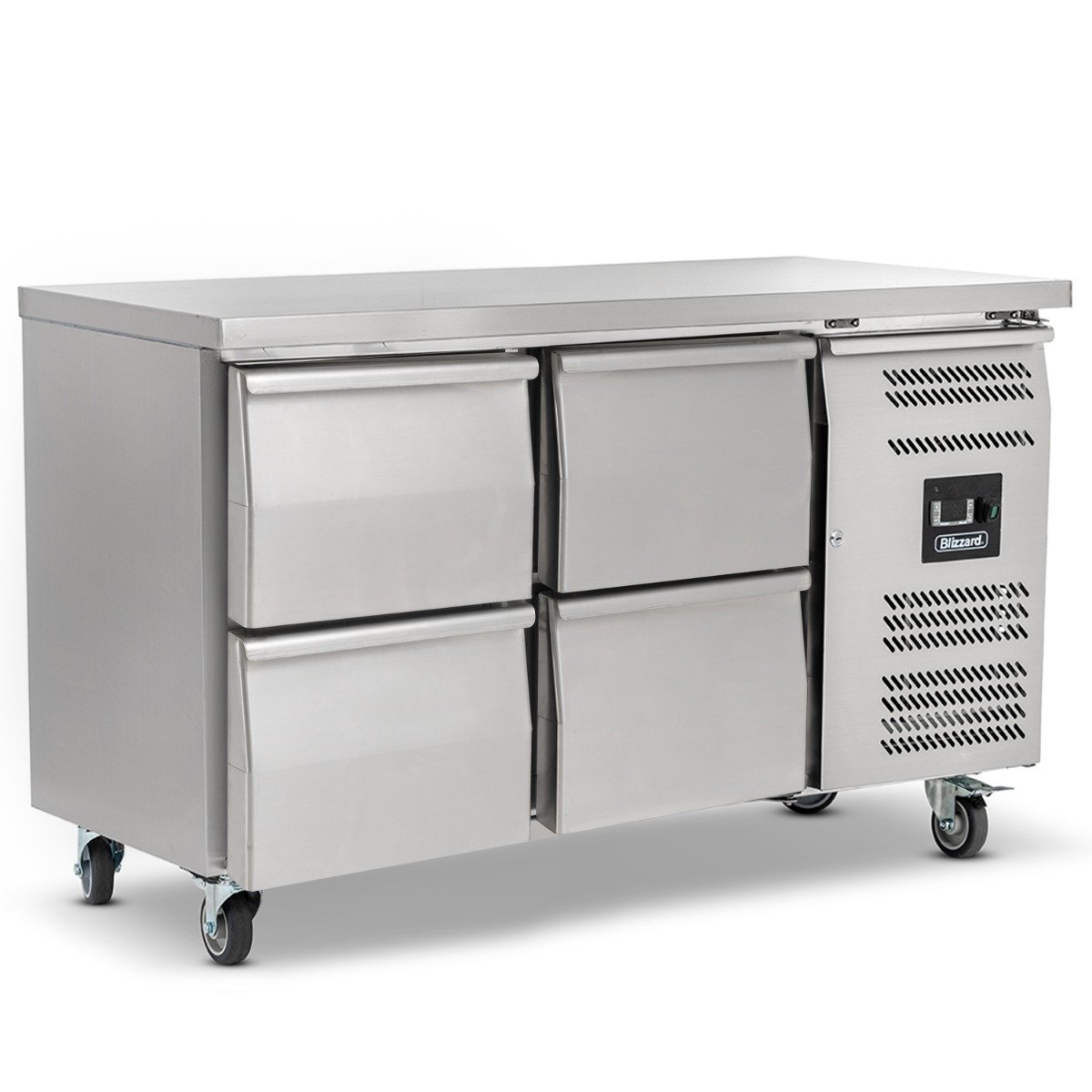 Blizzard HBC2NU-22 Four Drawer Counter Refrigerator