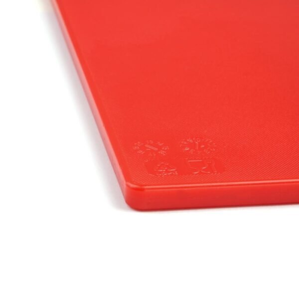 Hygiplas Low Density Antibacterial Chopping Board Red 450x300x10mm - view 6