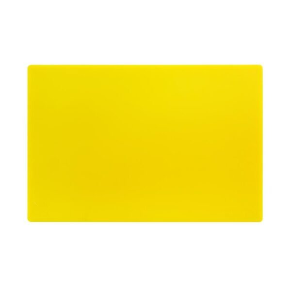 Hygiplas Low Density Antibacterial Chopping Board Yellow 450x300x10mm - view 2