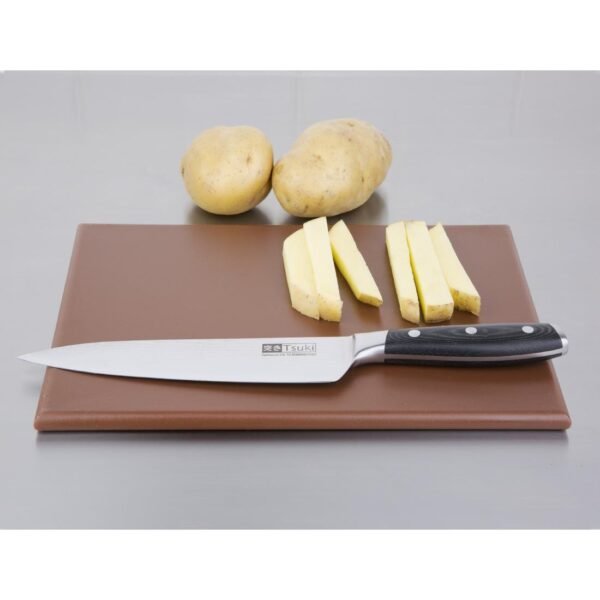 Hygiplas High Density Brown Chopping Board Small 305x229x12mm - view 3