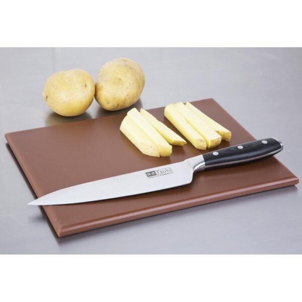 Hygiplas High Density Brown Chopping Board Small 305x229x12mm - view 4
