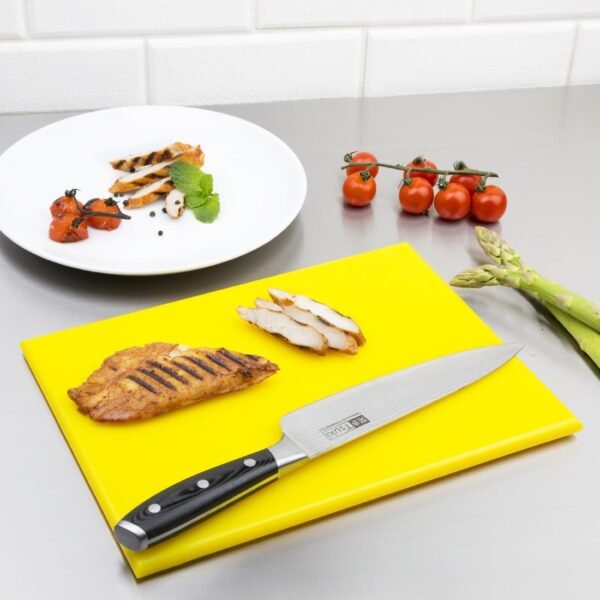 Hygiplas High Density Yellow Chopping Board Small 305x229x12mm - view 2