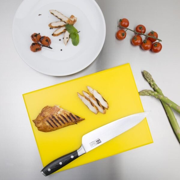 Hygiplas High Density Yellow Chopping Board Small 305x229x12mm - view 3