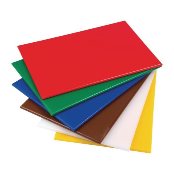 Hygiplas Low Density Blue Chopping Board Large 600x450x10mm - view 5