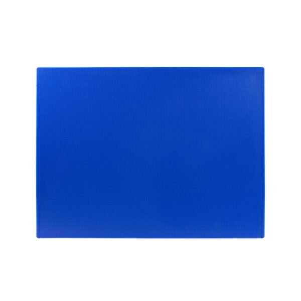 Hygiplas Thick Low Density Blue Chopping Board Large 600x450x20mm - view 3
