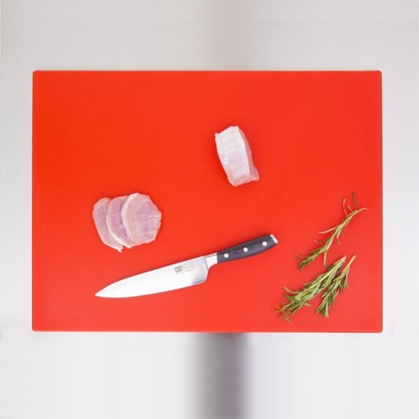 Hygiplas Low Density Red Chopping Board Large 600x450x10mm - view 4