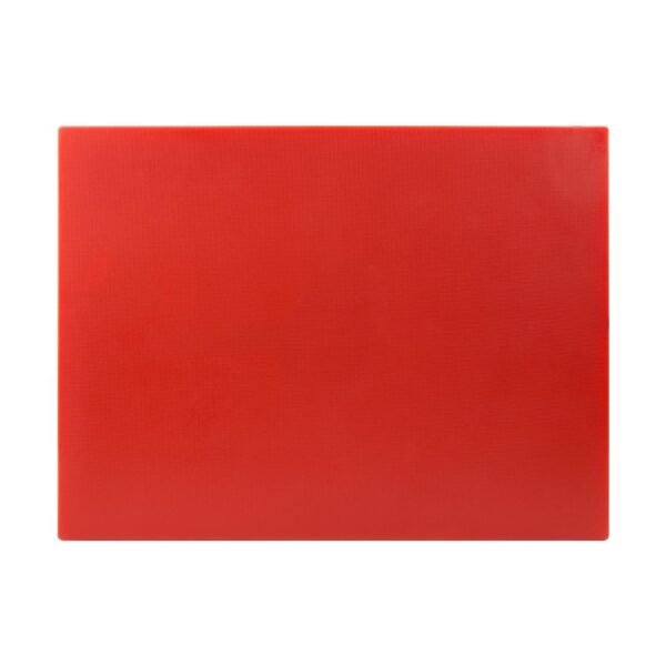 Hygiplas Low Density Red Chopping Board Large 600x450x10mm - view 5