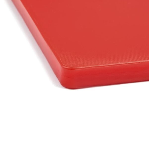 Hygiplas Thick Low Density Red Chopping Board Large 600x450x20mm - view 6