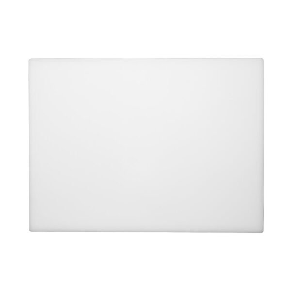 Hygiplas Thick Low Density White Chopping Board Large 600x450x20mm - view 3