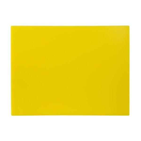 Hygiplas Low Density Yellow Chopping Board Large 600x450x10mm - view 5