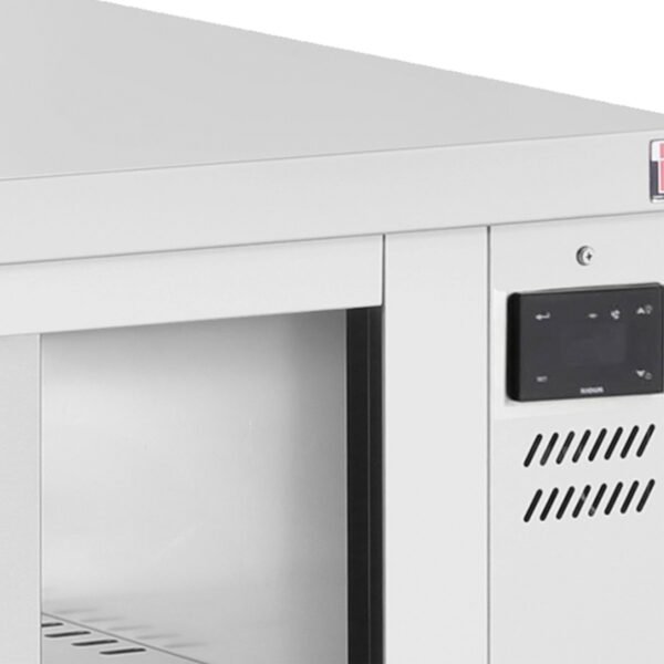 Inomak 1100mm Hot Cupboard With Single Heated Gantry - view 4