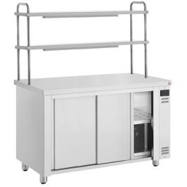 1600mm Hot Cupboard With Double Heated Gantry